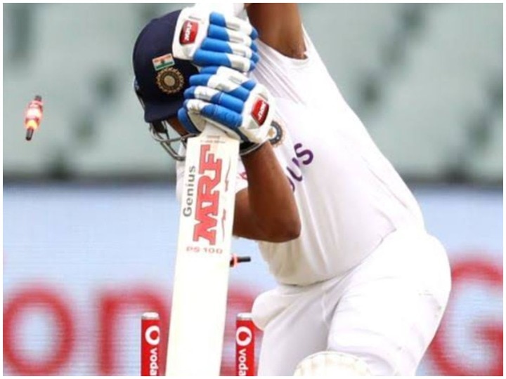 Aus vs Ind 1st Test Fans trols Prithvi Shaw after getting out on four runs says Must Take Lessons From Jasprit Bumrah see raction Aus vs Ind 1st Test: पृथ्वी शॉ फिर दूसरी पारी में भी हुए फ्लॉप, सोशल मीडिया पर फैंस का फूटा गुस्सा
