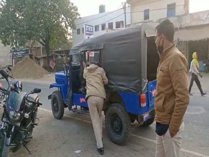 Bihar police jeep starts after pushing! How will break take place on crime? ann धक्का देने के बाद स्टार्ट होती है बिहार पुलिस की जीप! क्राइम पर कैसे लगेगा ब्रेक?