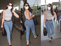 In Pics: बिंदास अंदाज में स्पॉट हुईं नोरा फतेही, देखिए 'डांसिंग क्वीन' का एयरपोर्ट लुक