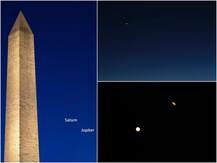 अद्भुत नजारा: 800 सालों में पहली बार बेहद करीब आए बृहस्पति और शनि गृह, देखिए शानदार तस्वीरें