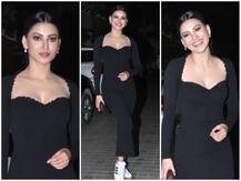 In Pics: देर रात ब्लैक हॉट अंदाज में पार्टी करने निकलीं उर्वशी रौतेला, जानिए किसके साथ की पार्टी