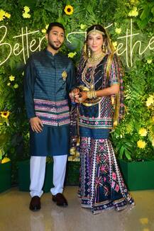 Photos: शादी से एक रात पहले इस अंदाज में दिखे गौहर खान और जैद दरबार, 11 साल बड़ी दुल्हनिया से यूं फ्लर्ट करते आए नजर