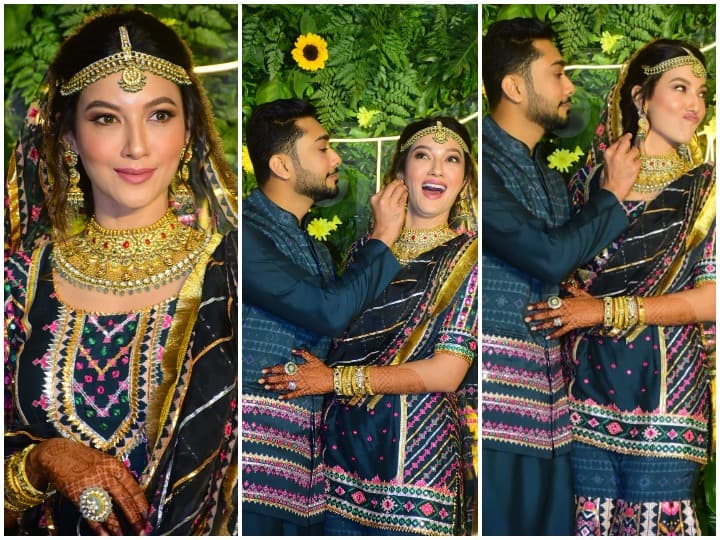 अभिनेत्री गौहर खान और जैद दरबार आज शादी के बंधन में बंधने वाले हैं. ऐसे में गुरुवार रात शादी से पहले की रस्मों के दौरान की कुछ बेहद खूबसूरत तस्वीरें सामने आई हैं जिन्हें हम आपके लिए लेकर आए हैं. तो देर किस बात की आगे की स्लाइड्स में देखिए इस कपल की शानदार तस्वीरें. (Photo Credit: Manav Manglani)
