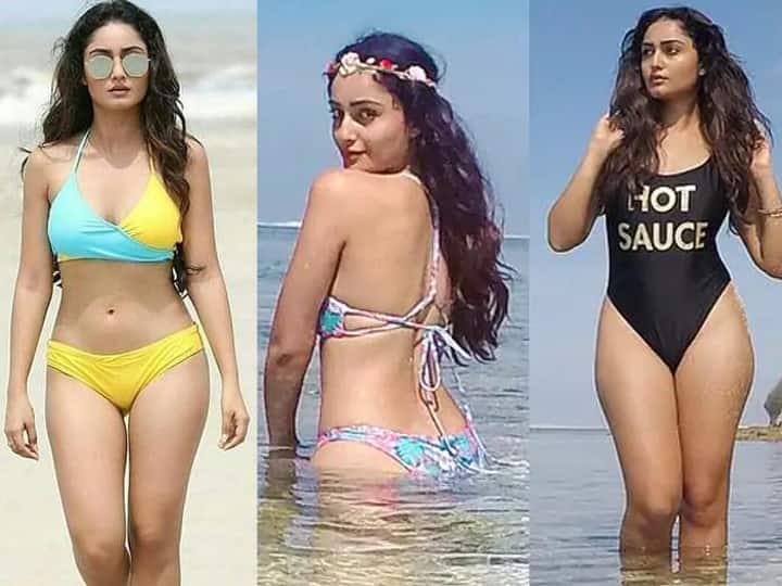 वेबसीरीज 'आश्रम' और 'आश्रम 2' में बॉबी देओल के साथ नज़र आईं त्रिधा चौधरी रातोंरात स्टार बन गई हैं. त्रिधा ने इस वेबसीरीज में बबीता का किरदार निभाया है जिसकी वजह से उनकी चर्चा हो रही है. (Pic credit: Instagram)