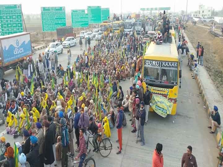 Farmers Protest: 20 thousand farmers of Punjab reached Jind in Haryana, will travel to Delhi tomorrow morning ann Farmers Protest : हरियाणा के जींद पहुंचा पंजाब के 20 हजार किसानों का जत्था, कल सुबह करेंगे दिल्ली कूच