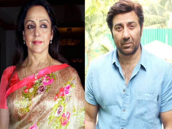 know about hema malini and sunny deol's equation उम्र में अपनी दूसरी मां Hema Malini से महज 8 साल छोटे हैं Sunny Deol, आज तक है मां-बेटे के बीच मनमुटाव!