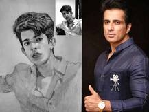 सोनू सूद के बेटे का स्कैच बनाकर फैन ने की मिलने की मांग, एक्टर ने दिया ये जवाब