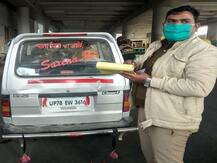 लखनऊ: 'सक्सेना जी' को गाड़ी पर जाति लिखवाना पड़ा महंगा, कट गया चालान