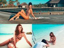 मालदीव के बीच पर वेकेशन एन्जॉय करती दिखीं तारा सुतारिया, वायरल हो रही है तस्वीर