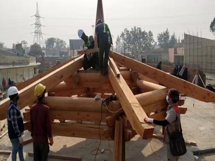 Park established in Ayodhya in the memory of Korean King and queen ann अयोध्या में कोरियाई राजा सुरो और महारानी की याद में बनेगा शानदार स्मारक, कीमती लकड़ी के साथ आर्केटेक्ट पहुंचे