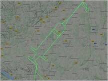 जर्मनी: अलग अंदाज में हुआ कोरोना वैक्सीन का स्वागत, पायलट ने आसमान में बनाया सीरिंज का मॉडल