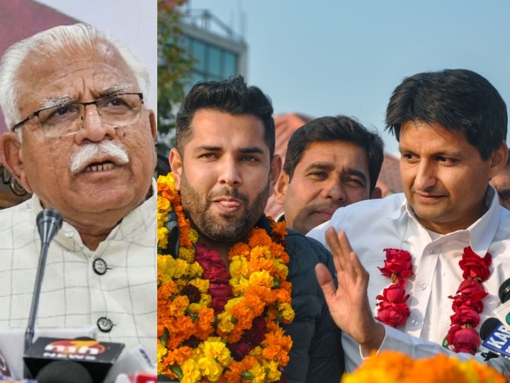 Setback for BJP JJP alliance in mayoral Election in Haryana किसान आंदोलन के बीच हरियाणा में मेयर के चुनाव में बीजेपी-जेजेपी को लगा झटका, जानें कांग्रेस का हाल