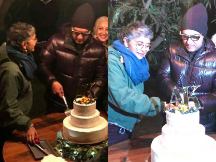 Aamir Khan was seen singing a romantic song for wife at wedding anniversary वेडिंग एनिवर्सरी पर पत्नी किरण राव के लिए रोमांटिक गाना गाते दिखे आमिर खान, सामने आया वीडियो