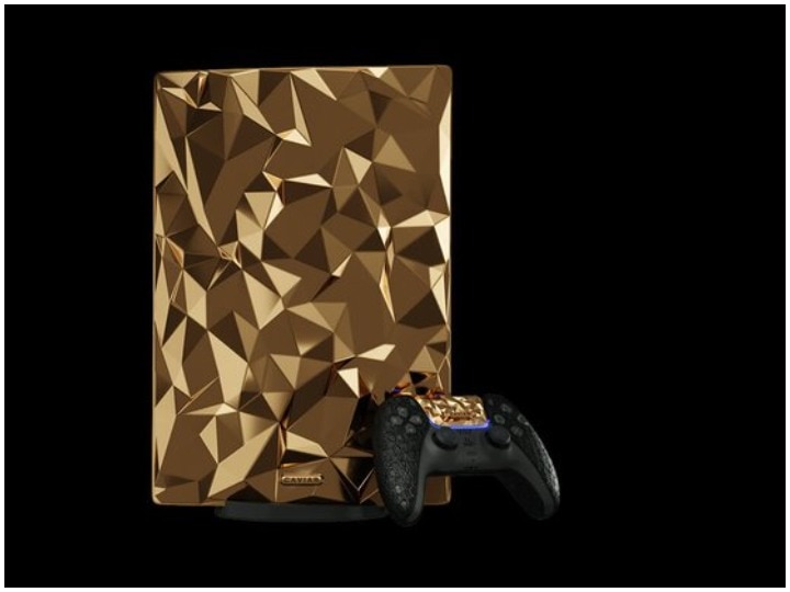Sony PS5 Golden Rock Limited Edition made of 20Kg pure gold revealed