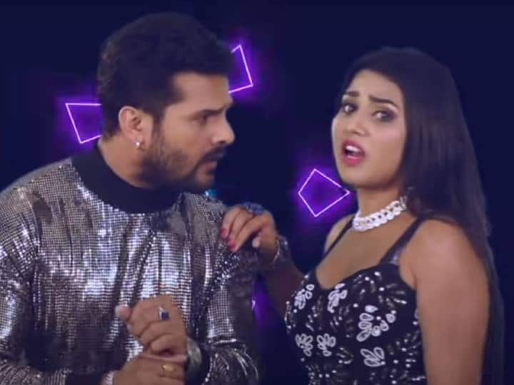 Bhojpuri Gaana khesari Lal Yadav new year song Dhamaka Hoi Aara Mein Antra Singh Priyanka Bhojpuri Gaana: खेसारी लाल यादव के 'New Year Song' की धूम, मिले 44 लाख से ज्यादा व्यूज