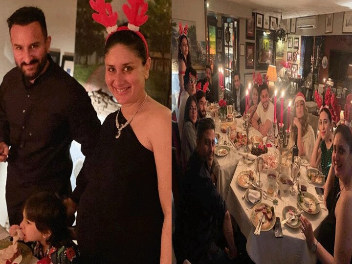 New Year party held at Kareena and Saif's house, see latest video and photos Kareena और Saif के घर हुई New Year पार्टी, परिवार के अलावा Dining Table पर नज़र आई छोटे पर्दे की ये अभिनेत्री