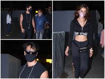 Photos: नए साल का जश्न मना कर लौटे टाइगर श्रॉफ और दिशा पटानी, मुंबई एयर पोर्ट पर ब्लैक आउटफिट में दिखे