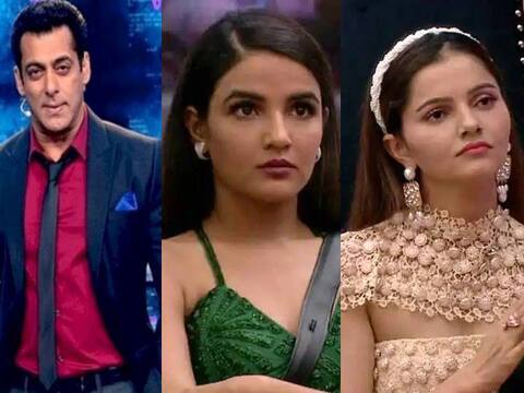 Bigg Boss 14: जैस्मीन और रुबीना पर गुस्सा हुए सलमान खान, राखी को परेशान करने के लिए घरवालों को लगाई फटकार Bigg Boss 14: जैस्मीन और रुबीना पर गुस्सा हुए सलमान खान, राखी को परेशान करने के लिए घरवालों को लगाई फटकार