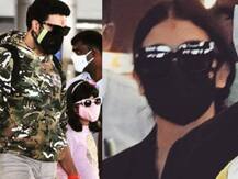 बेटी आराध्या के साथ मुंबई से बाहर निकले अभिषेक-ऐश्वर्या राय बच्चन, हैदराबाद में हुए स्पॉट