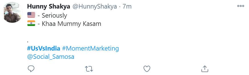 सोशल मीडिया पर खूब वायरल हो रहे हैं 'US vs INDIA' के मीम्स, लोग ऐसे ले रहे हैं मजे