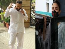 Alia Bhatt, Saif Ali Khan और Kareena Kapoor न्यू ईयर पार्टी के बाद बांद्रा में हुए स्पॉट, देखें फोटोज