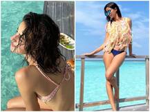 अनन्या पांडे ने शेयर की हैं ग्लैमरस तस्वीरें, न्यू ईयर सेलिब्रेट करने पहुंचीं थीं मालदीव