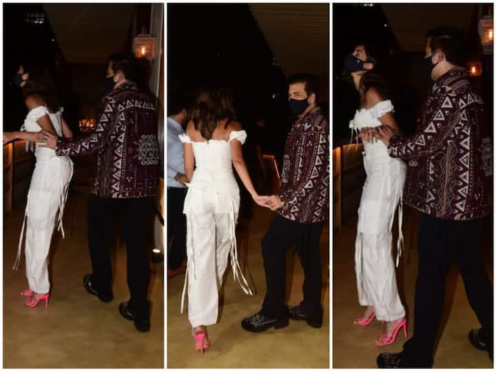 फिल्म मेकर करण जौहर मंगलवार को दीपिका पादुकोण के बर्थडे बैश में शिरकत करने के लिए पहुंच. इस दौरान करण जौहर स्टार डॉटर के साथ दिखाई दिए. करण की इस दौरान की कुछ तस्वीरें हम आपके लिए लेकर आए हैं जिन्हें देखने के लिए रूख कीजिए आगे की स्लाइड्स का. (Photo Credit: Manav Manglani)