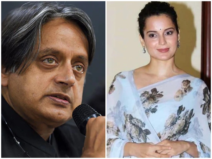 Shashi Tharoor to Kangana Ranaut- I would like all Indian women to be as empowered as you कंगना से बोले शशि थरुर- मैं चाहता हूं हर भारतीय महिला आपकी तरह सशक्त हो