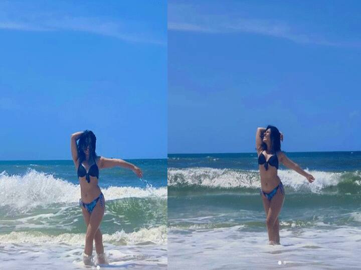 taarak mehta ka ooltah chashmah fame nidhi bhanushali shares her photos in bikini Taarak Mehta Ka Ooltah Chashmah की पुरानी ‘सोनू’ की बिकिनी फोटोज़ वायरल, गोवा बीच पर क्लिक की तस्वीरें