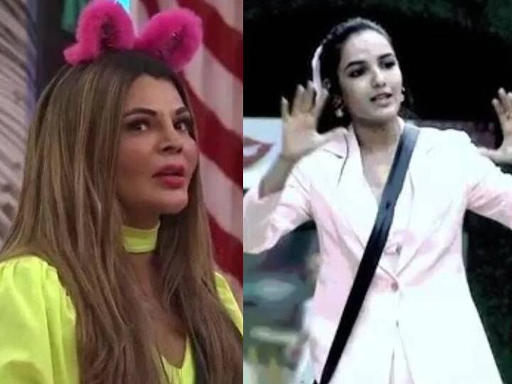 Bigg Boss 14 Jasmin bhasin fight with rakhi sawant Bigg Boss 14: राखी सावंत से फिर परेशान हुईं जैस्मीन भसीन, बोलीं- 'इस बार हाथ नहीं रुकेंगे, भले ही बाहर जाना पड़े'