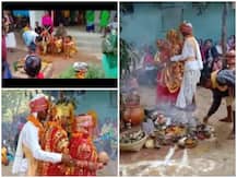 In Pics: जब प्यार में हद से गुज़र गए! दो लड़कियों ने एक ही मंडप में एक शख्स से रचाई शादी, देखें मुहब्बत से सराबोर तस्वीरें