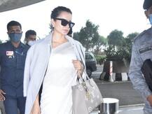 वैलेंटाइन डे को शेरों के बीच पहु्ंची धाकड़ एक्ट्रेस Kangana Ranaut, सतपुड़ा टाइगर रिजर्व में की जंगल सफारी