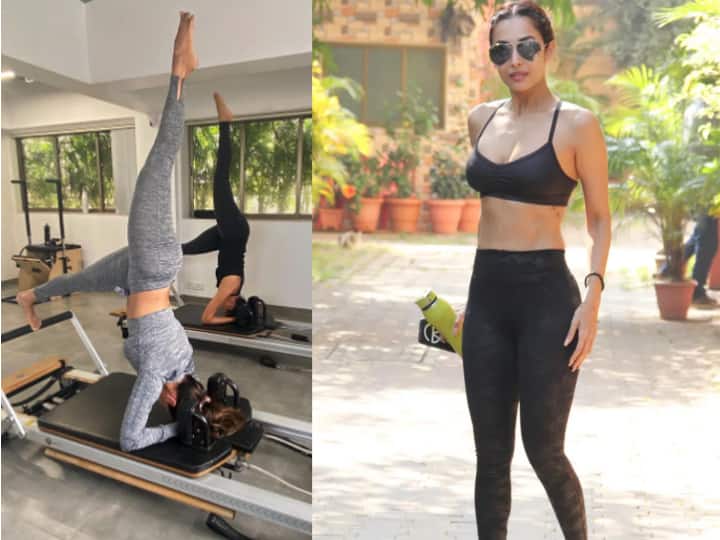 नया साल मनाने के बाद अब जमकर वर्कआउट कर रही हैं Malaika Arora, तस्वीर में देखिए सबूत Malaika Arora slaying the upside down pilate workout नया साल मनाने के बाद अब जमकर वर्कआउट कर रही हैं Malaika Arora, तस्वीर में देखिए सबूत
