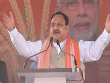 बर्धमान: जेपी नड्डा ने शुरू किया 'एक मुट्ठी चावल' अभियान, बोले- ममता का जाना तय, बीजेपी का आना तय