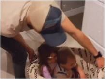 Video: जब बच्चों के लिए पिता ने घर को ही बना दिया डिज्नीलैंड, बास्केट में बैठाकर दिलाया रोलर कोस्टर राइड का मजा