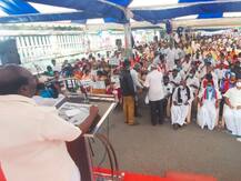 पुद्दुचेरी में किरण बेदी को हटाने की मांग तेजी, तीसरे दिन भी मुख्यमंत्री का धरना जारी