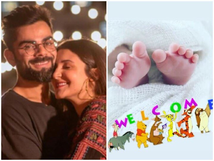 The first picture of Virat and Anushka Sharma\'s daughter surfaced on  social media | सोशल मीडिया पर सामने आई विराट-अनुष्का की बेटी की पहली  तस्वीर, भाई विकास कोहली ने की शेयर