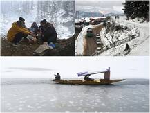 PICS: जम्मू-कश्मीर और हिमाचल में जबरदस्त बर्फबारी के बाद बढ़ीं मुश्किलें, कई जगह बिजली आपूर्ति ठप