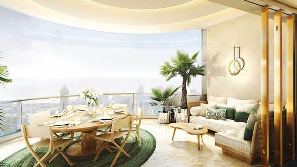 विरुष्का का सपनों का घर ओमकार 1973 अपार्टमेंट में 35वें फ्लोर पर है. उनका लिविंग रूम काफी स्पेशियस है.जहां पर मॉर्डन फर्नीचर रखा गया है और दीवारों पर व्हाइट पेंट किया गया है.