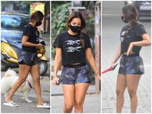 In Pics: सोके उठकर वॉक पर निकली मलाइका अरोड़ा को कुत्ते ने सड़क पर कर दिया परेशान, देखिए तस्वीरें