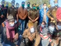 आगरा: बदमाशों पर कहर बनकर टूटी पुलिस, मुठभेड़ में 9 बदमाश गिरफ्तार, एक घायल