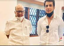 NCP चीफ शरद पवार से एक्टर सोनू सूद ने की मुलाकात, BMC ने भेजा था अवैध निर्माण का नोटिस