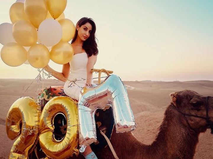 Nora Fatehi celebrates her raise of 20M followers, see video  Instagram पर 20 मिलियन हुए फॉलोवर्स तो जश्न में डूबीं Nora Fatehi , देखें डांस वीडियो