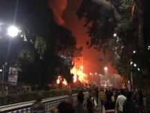 कोलकाता के बाग बाजार इलाके में लगी भीषण आग, सिलेंडर ब्लास्ट की आवाजें सुनी गई