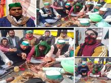 चिल्ला बॉर्डर पर बैठे किसानों ने किया हवन-यज्ञ, कहा-सरकार अपनी सोच बदले