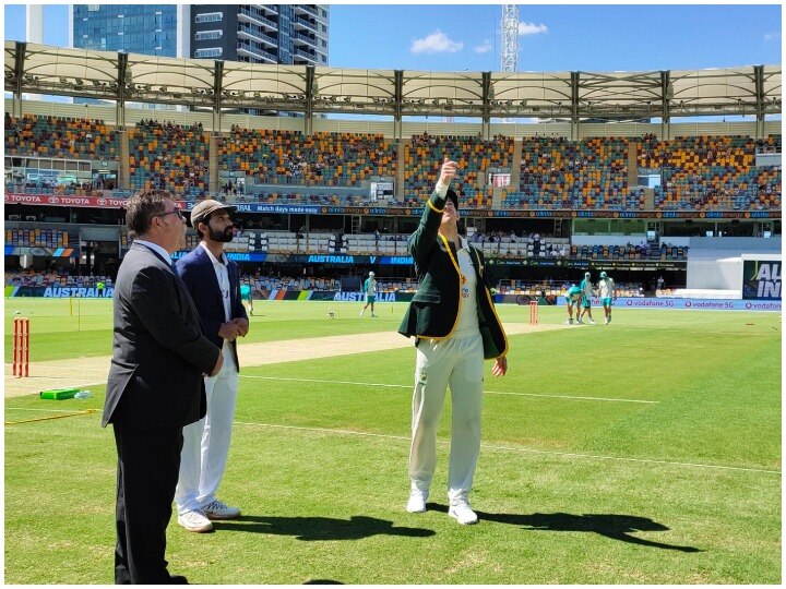 IND vs AUS: Australia will bat first by winning the toss in Brisbane, four major changes in Indian team IND vs AUS: ब्रिस्बेन में टॉस जीतकर ऑस्ट्रेलिया की पहले बैटिंग, टीम इंडिया में हुए ये 4 बड़े बदलाव