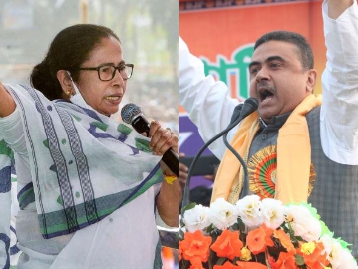Mamata Banerjee will lose by over 50000 votes in Nandigram says Suvendu Adhikari शुभेंदू अधिकारी ने ममता बनर्जी को दी चुनौती, कहा- नंदीग्राम में 50 हजार से ज्यादा वोटों से हराउंगा