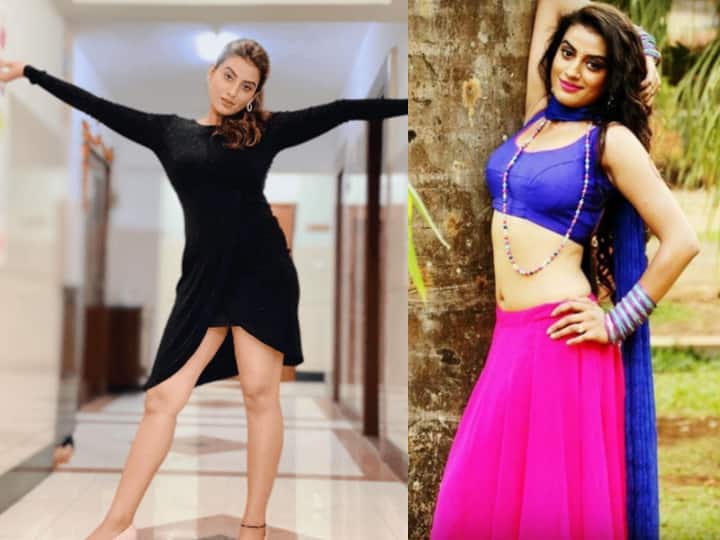 भोजपुरी फिल्म इंडस्ट्री में एक से बढ़कर एक अभिनेत्रियां अपने जलवे दिखाती नज़र आती हैं. इनमें से एक हैं अक्षरा सिंह जिन्होंने कम समय में ही भोजपुरी फिल्म इंडस्ट्री में कामयाबी के झंडे गाड़ दिए हैं. (Pic credit: Instagram)