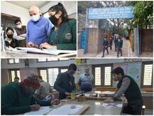 राष्ट्रीय राजधानी दिल्ली में 10 महीनों बाद दोबारा खुले स्कूल, शिक्षा मंत्री मनीष सिसोदिया ने लिया जायज़ा