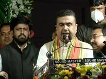 नंदीग्राम में शुभेंदु अधिकारी की गाड़ी को घेर लोगों ने की नारेबाज़ी, TMC कार्यकर्ताओं पर हंगामा करने का आरोप